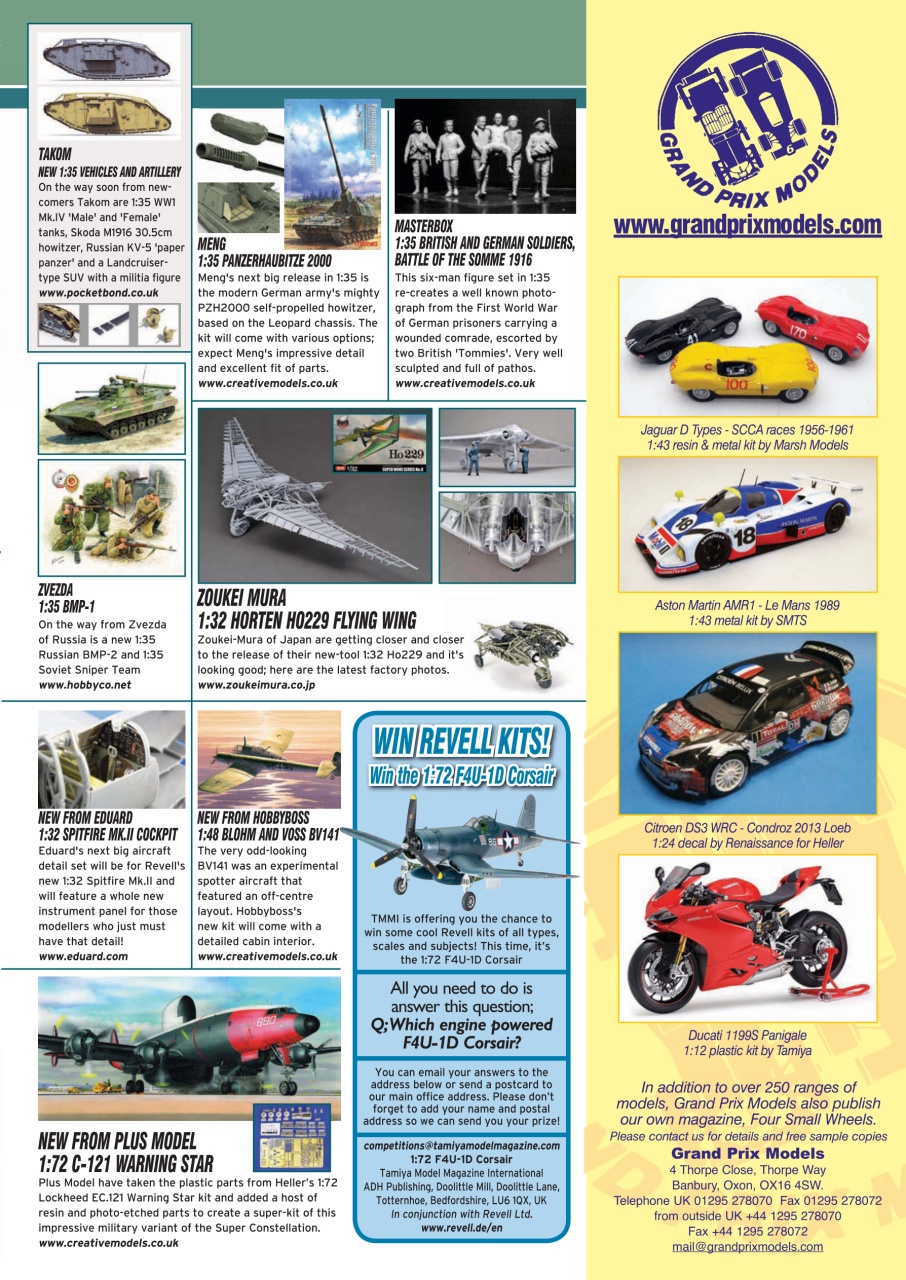 Tamiya Model Magazine Preview Pages