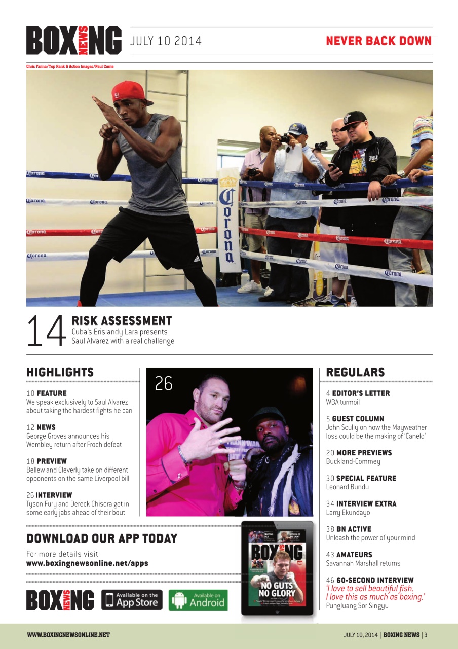 Boxing News Preview Pages