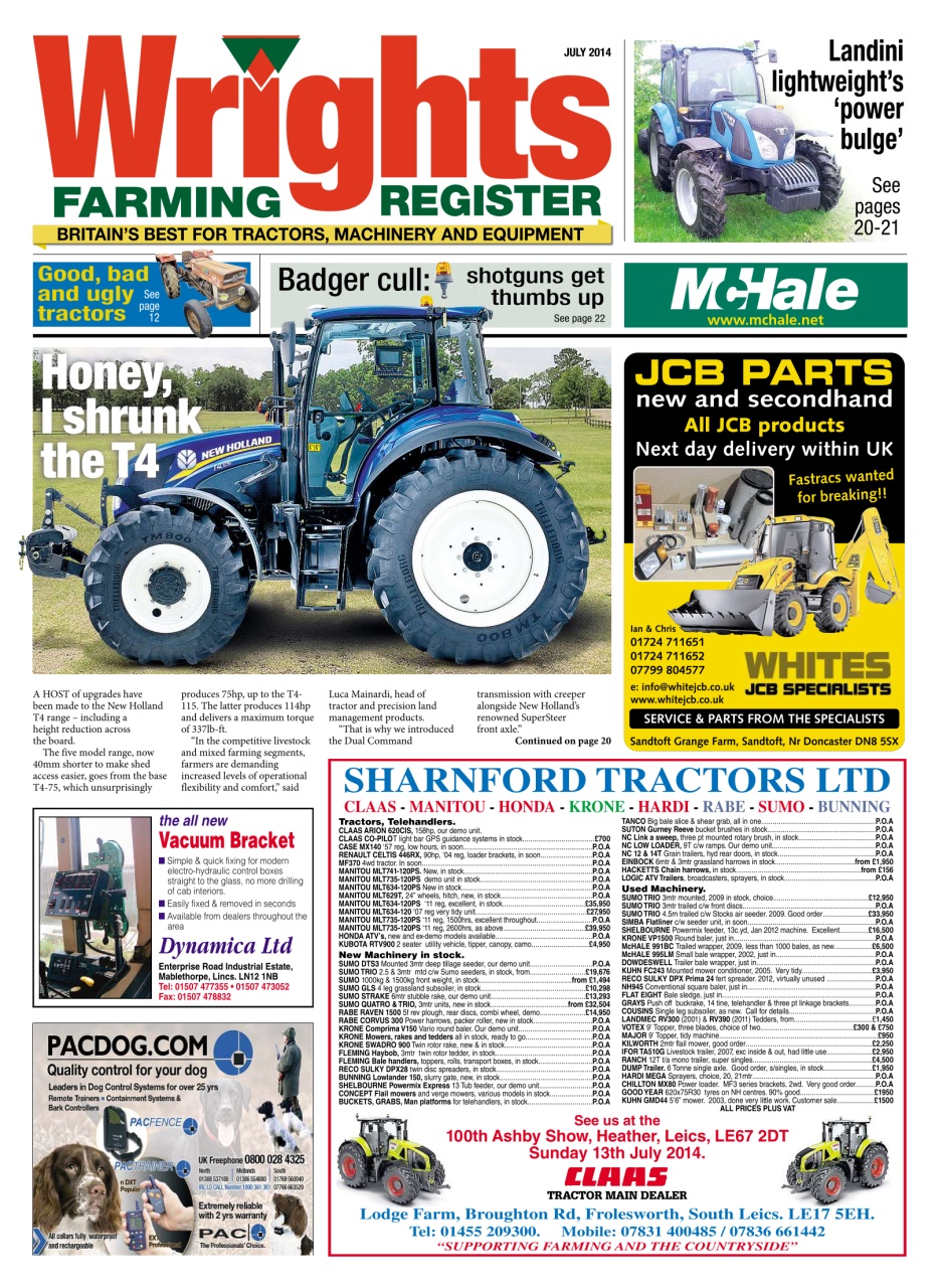 Tractor & Farming Heritage Magazine Preview Pages