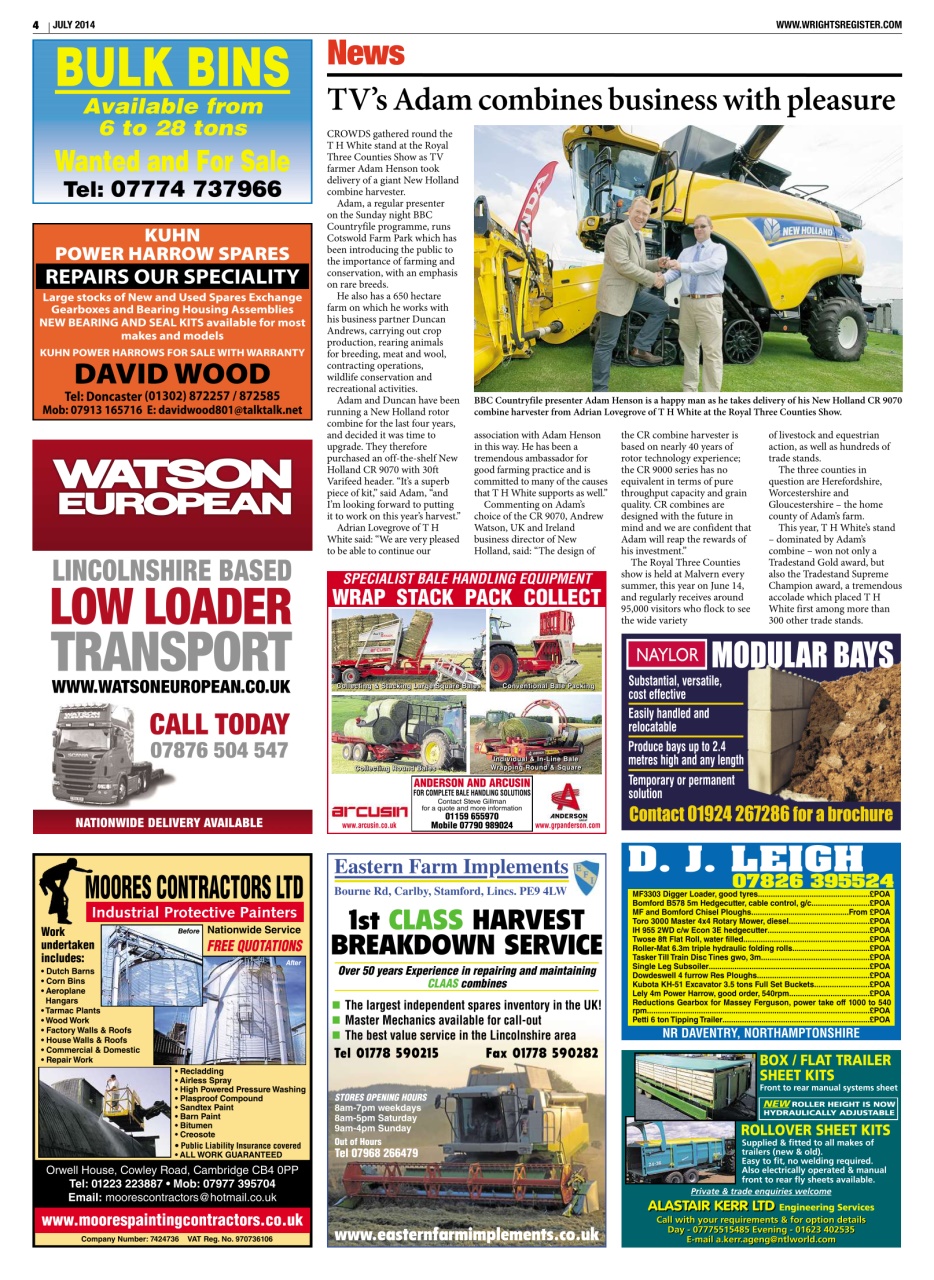 Tractor & Farming Heritage Magazine Preview Pages