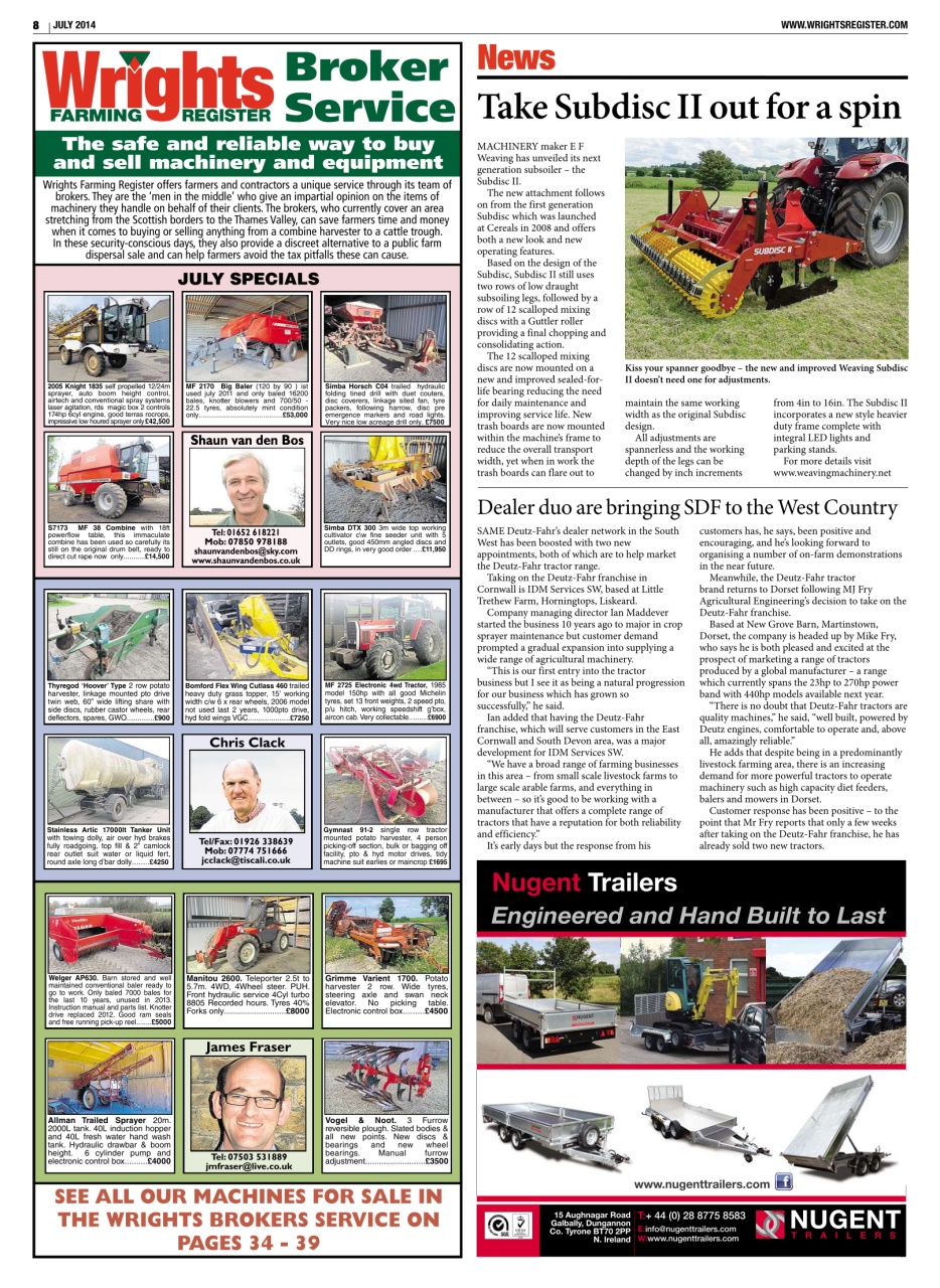 Tractor & Farming Heritage Magazine Preview Pages