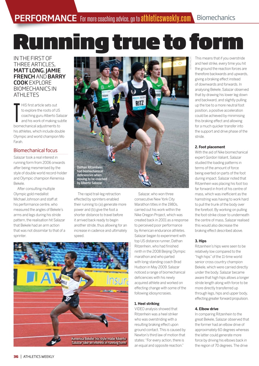 AW – Athletics Weekly Magazine Preview Pages