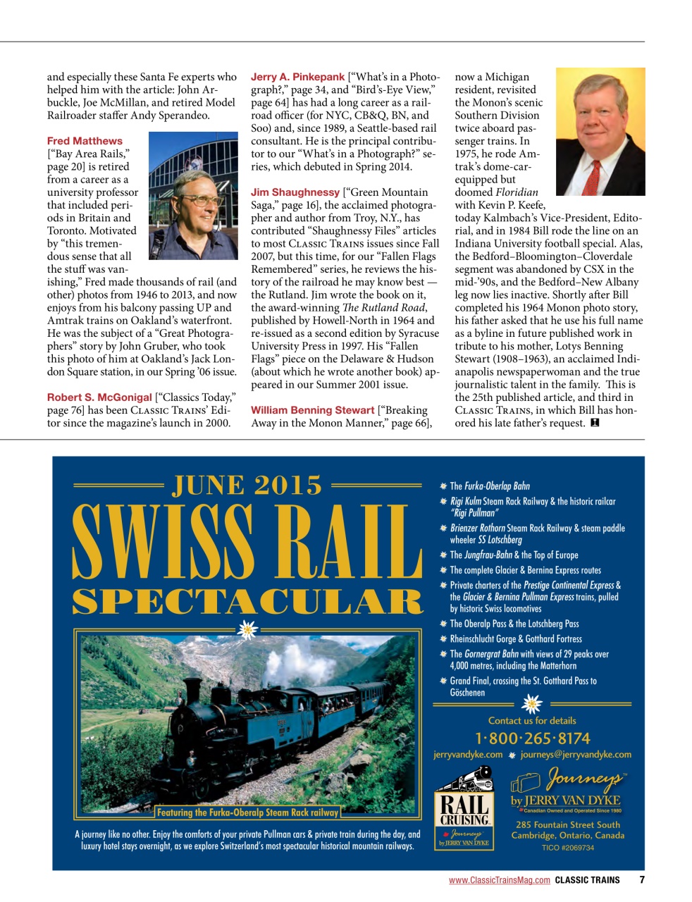 Classic Trains Preview Pages