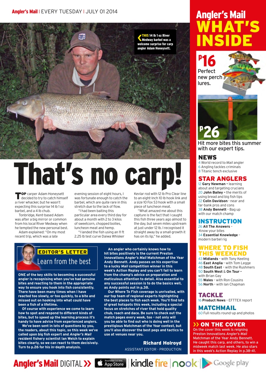 Anglers Mail Preview Pages