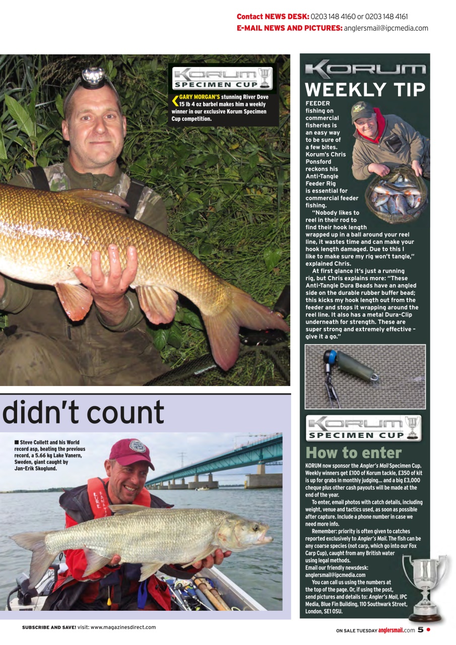 Anglers Mail Preview Pages