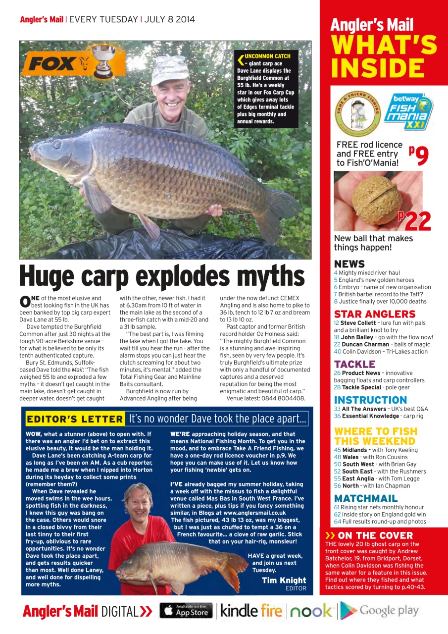Anglers Mail Preview Pages