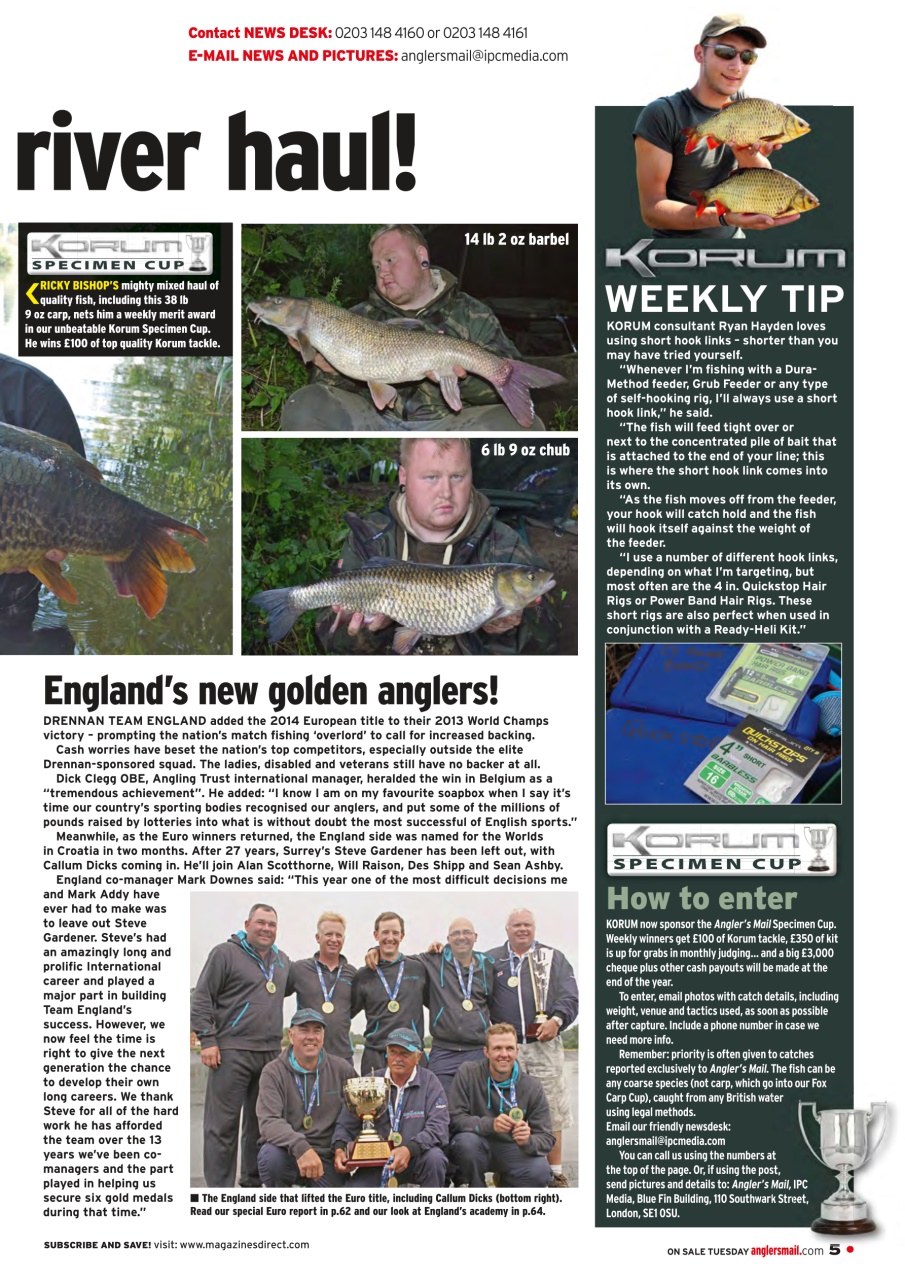 Anglers Mail Preview Pages