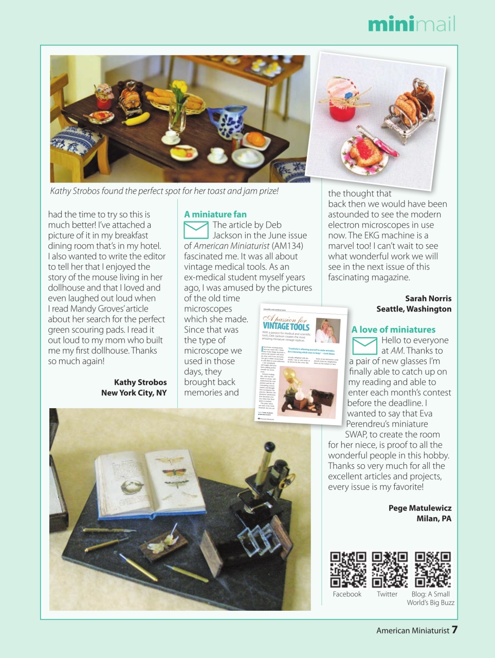 American Miniaturist Preview Pages