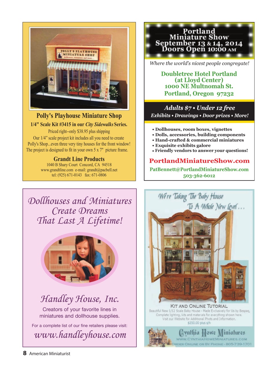 American Miniaturist Preview Pages