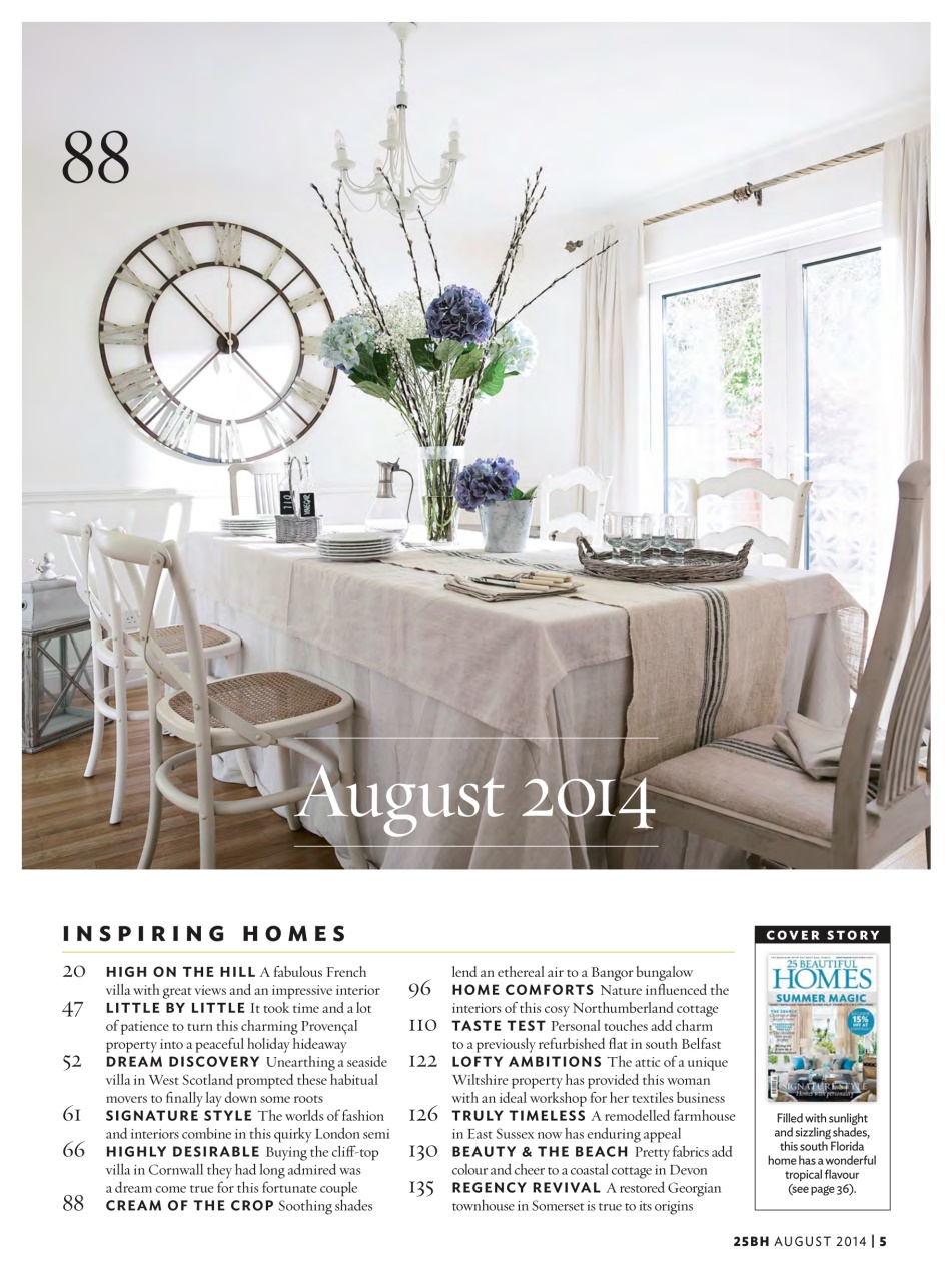 25 Beautiful Homes Preview Pages