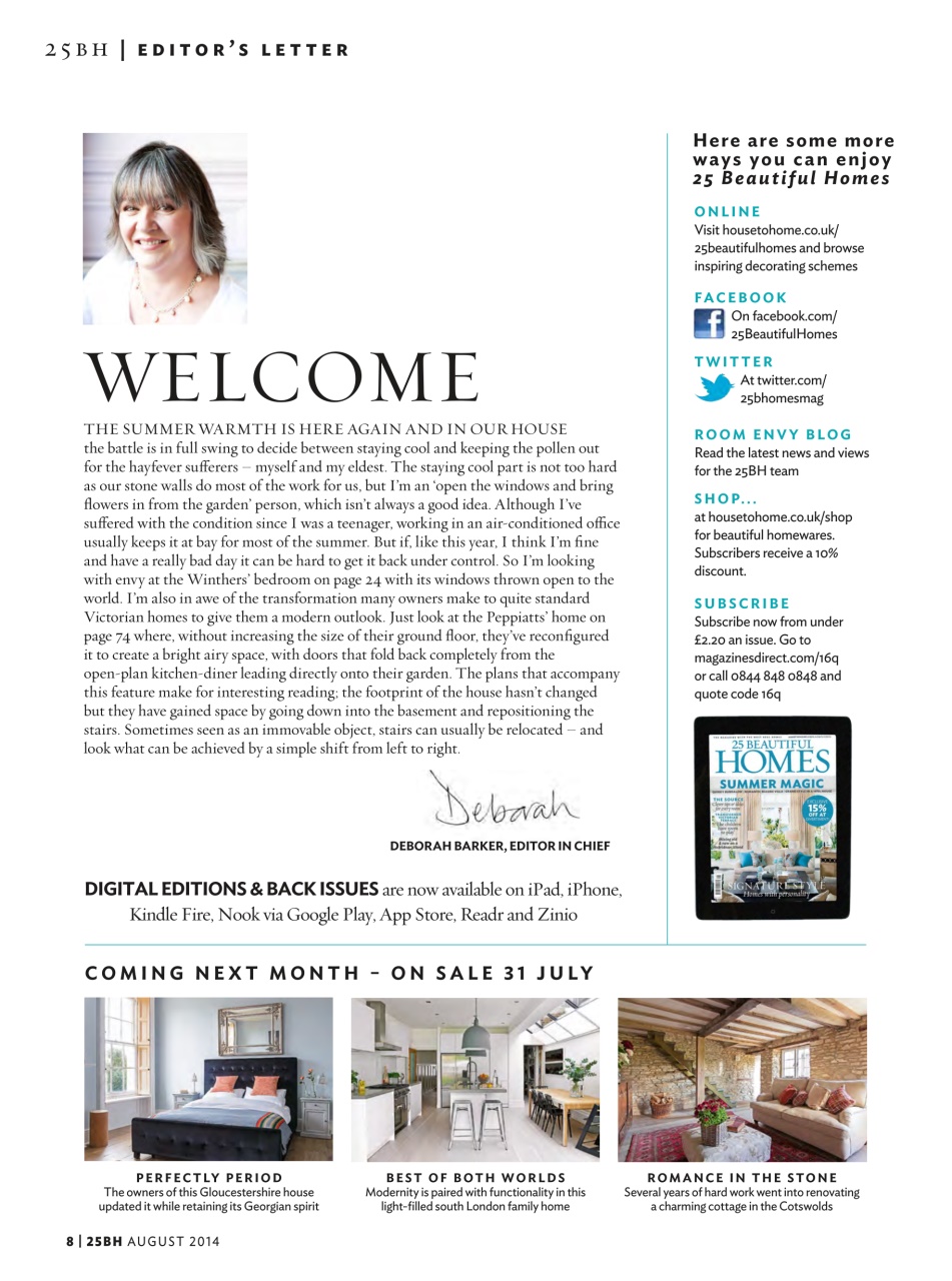 25 Beautiful Homes Preview Pages