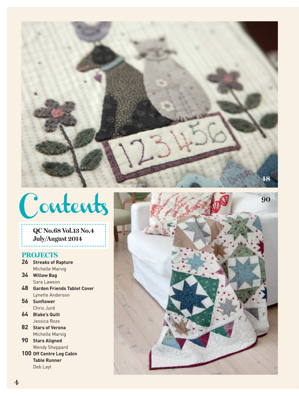Quilters Companion Preview Pages