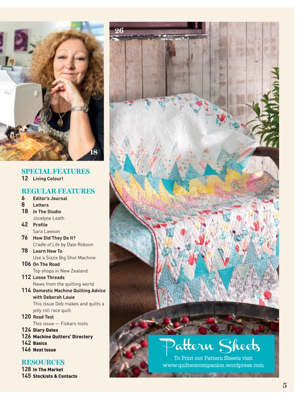 Quilters Companion Preview Pages