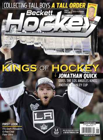 Beckett Hockey Magazine issue August 2014