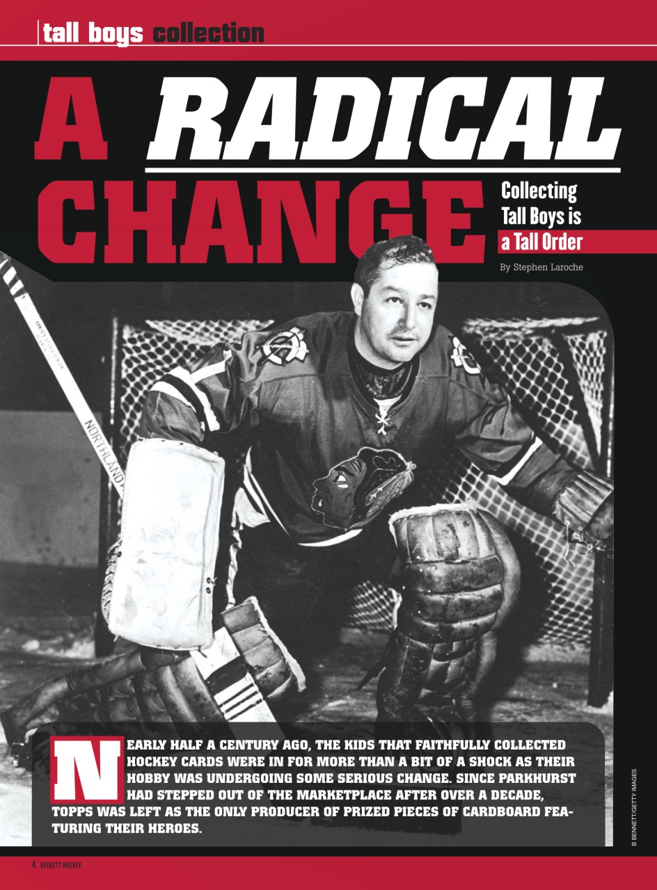 Beckett Hockey Magazine Preview Pages