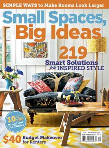 Romantic Homes issue Small Spaces Big Ideas 2014