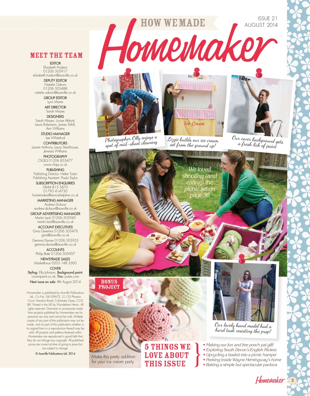 Homemaker Preview Pages