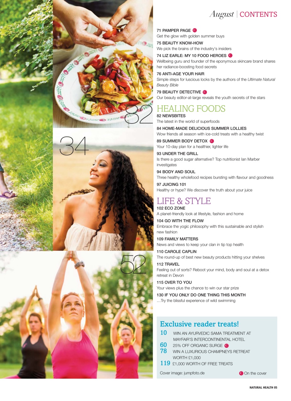 Natural Health Preview Pages