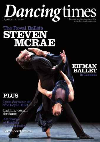 Dancing Times issue April 2012