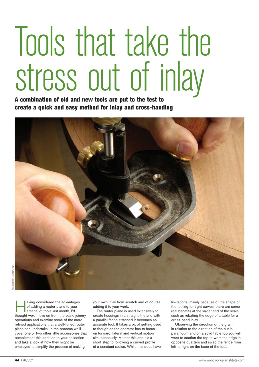 Furniture & Cabinetmaking Preview Pages