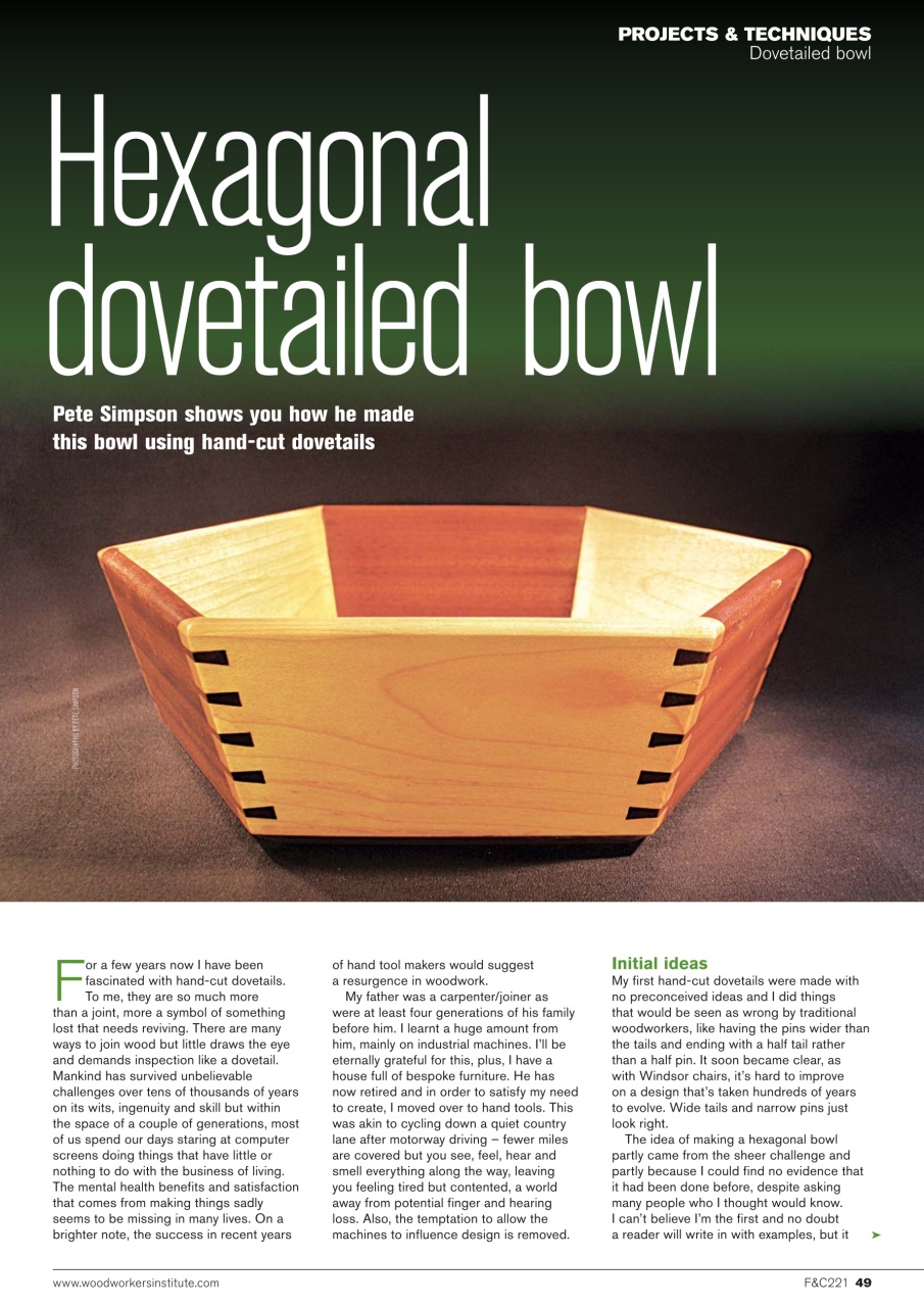 Furniture & Cabinetmaking Preview Pages