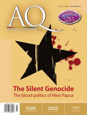 AQ: Australian Quarterly issue AQ: Australian Quarterly 85.3