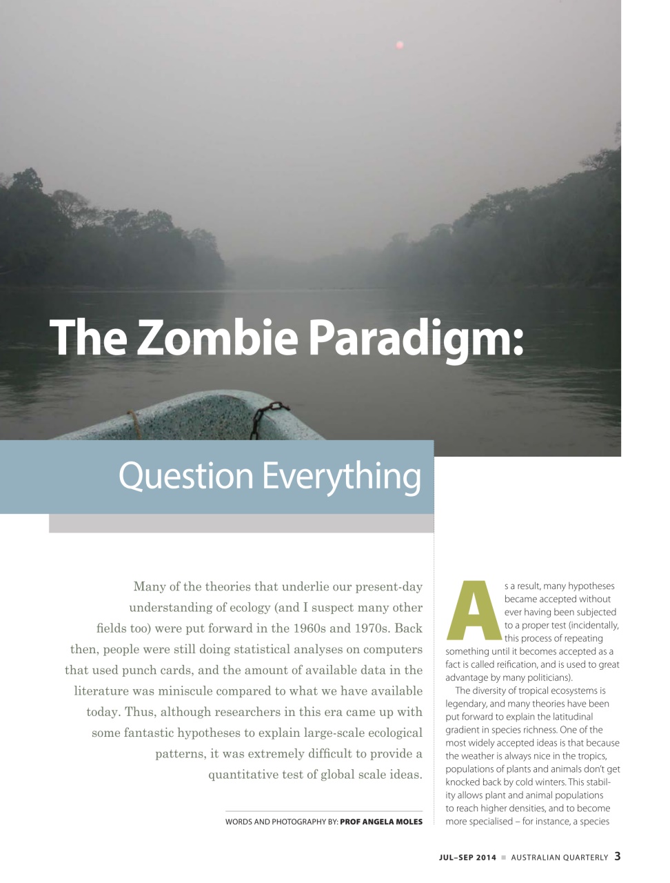 AQ: Australian Quarterly Preview Pages