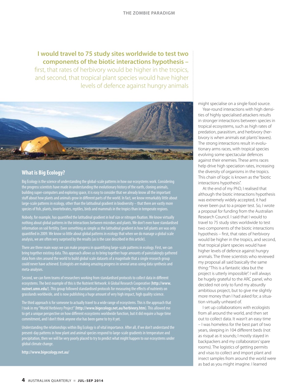 AQ: Australian Quarterly Preview Pages