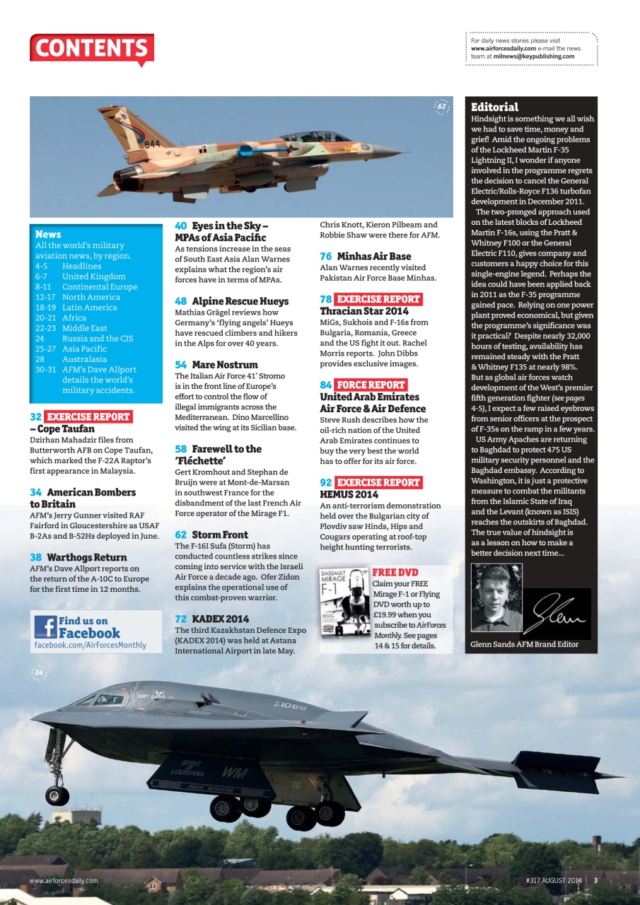AirForces Monthly Preview Pages