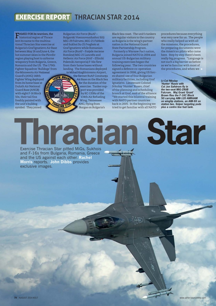 AirForces Monthly Preview Pages