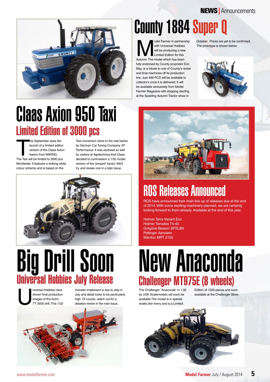 Model Farmer Magazine Preview Pages