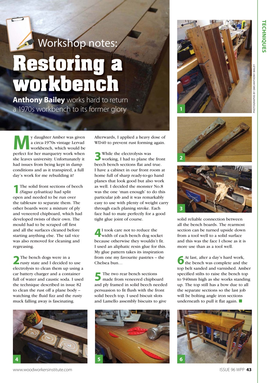 Woodworking Crafts Magazine Preview Pages