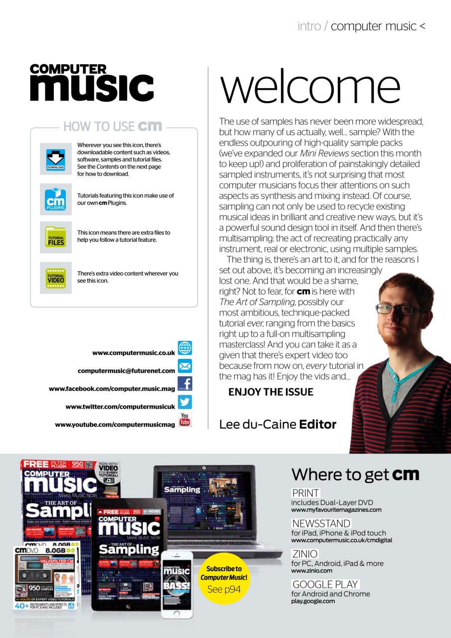 Computer Music Preview Pages