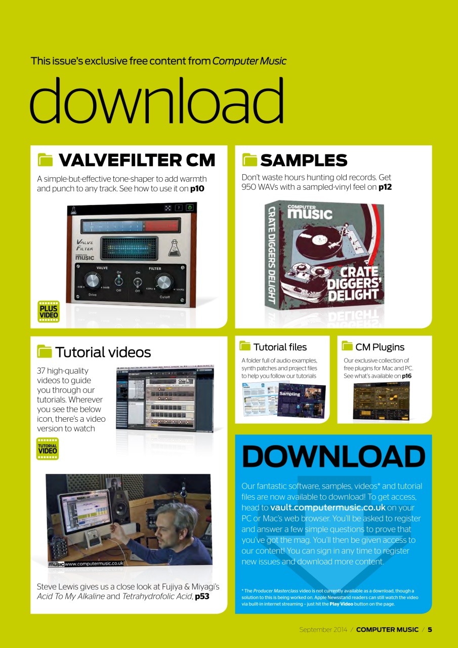 Computer Music Preview Pages