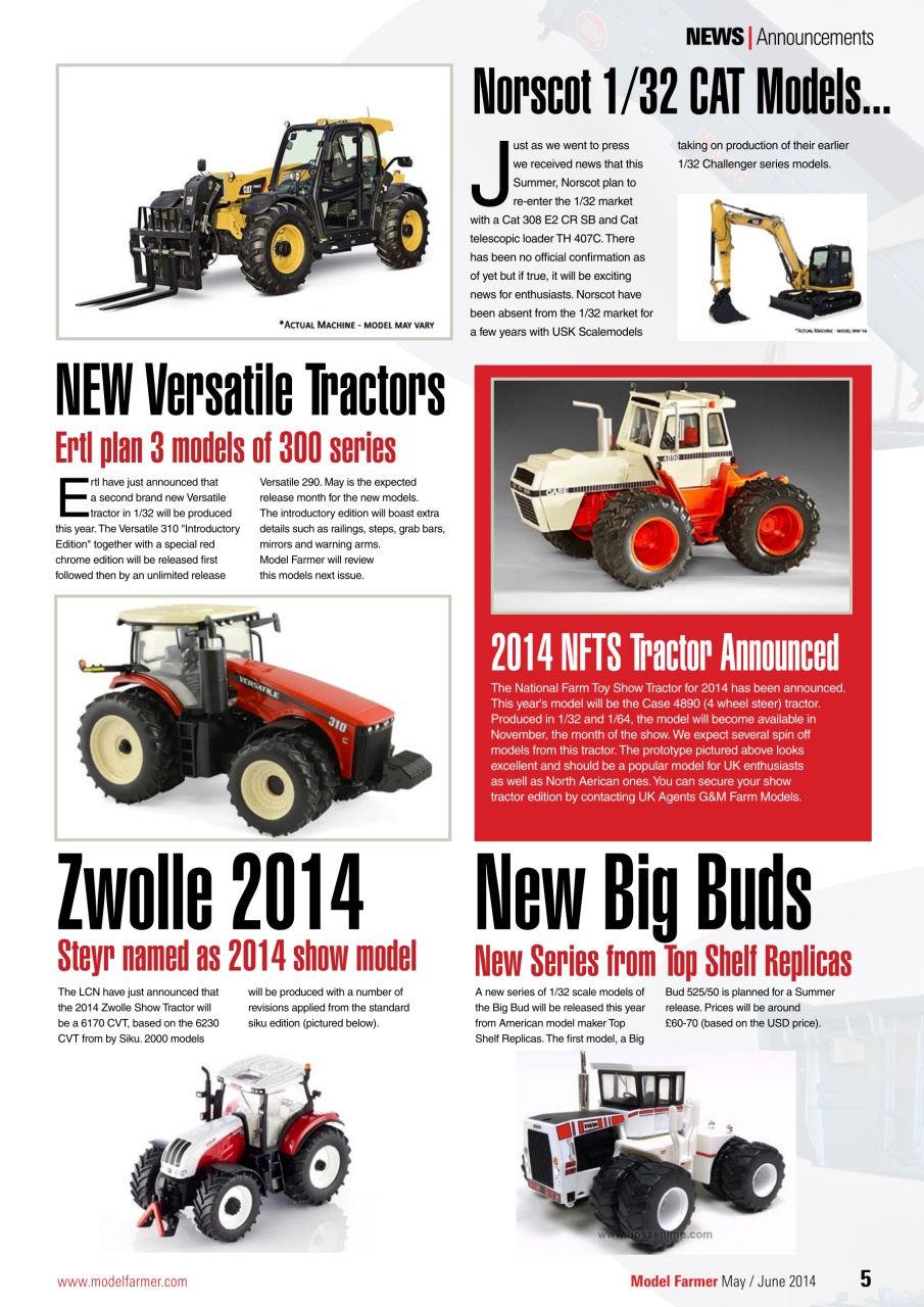 Model Farmer Magazine Preview Pages