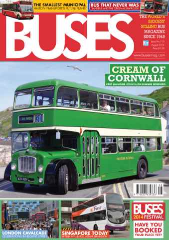 Buses Magazine issue August 2014