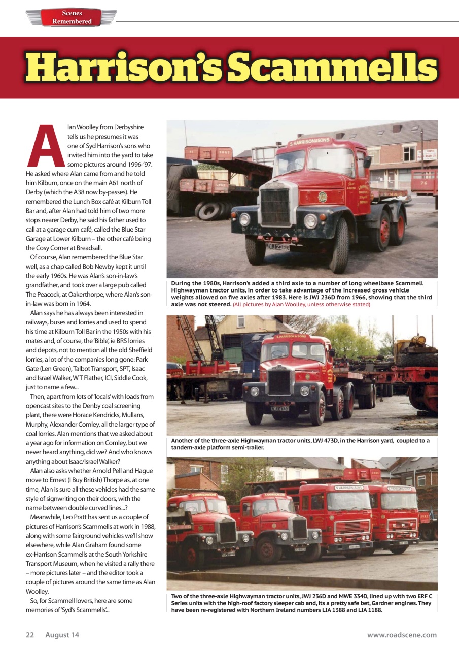 Vintage Roadscene Preview Pages