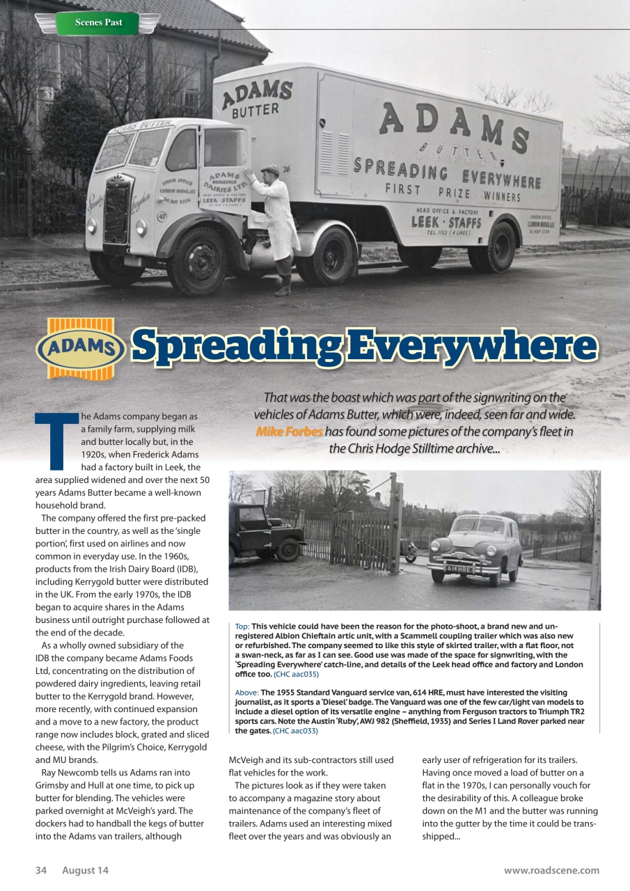 Vintage Roadscene Preview Pages