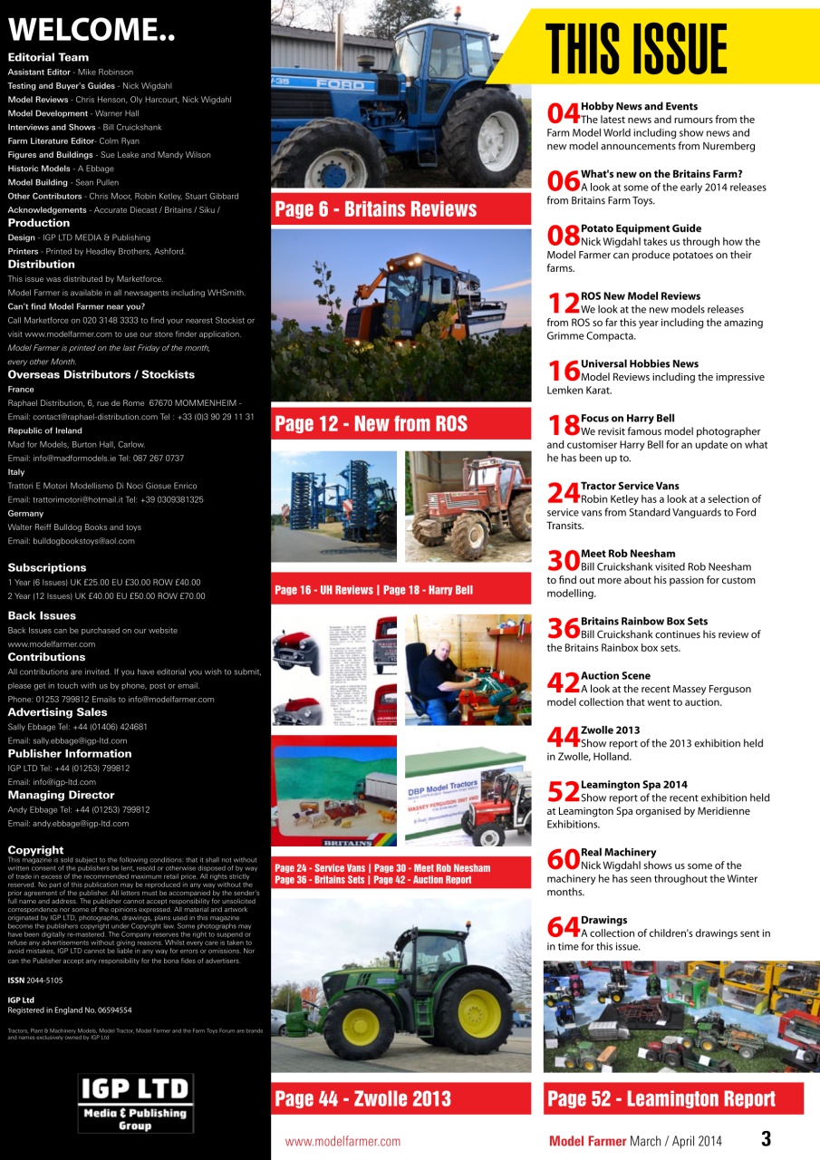 Model Farmer Magazine Preview Pages