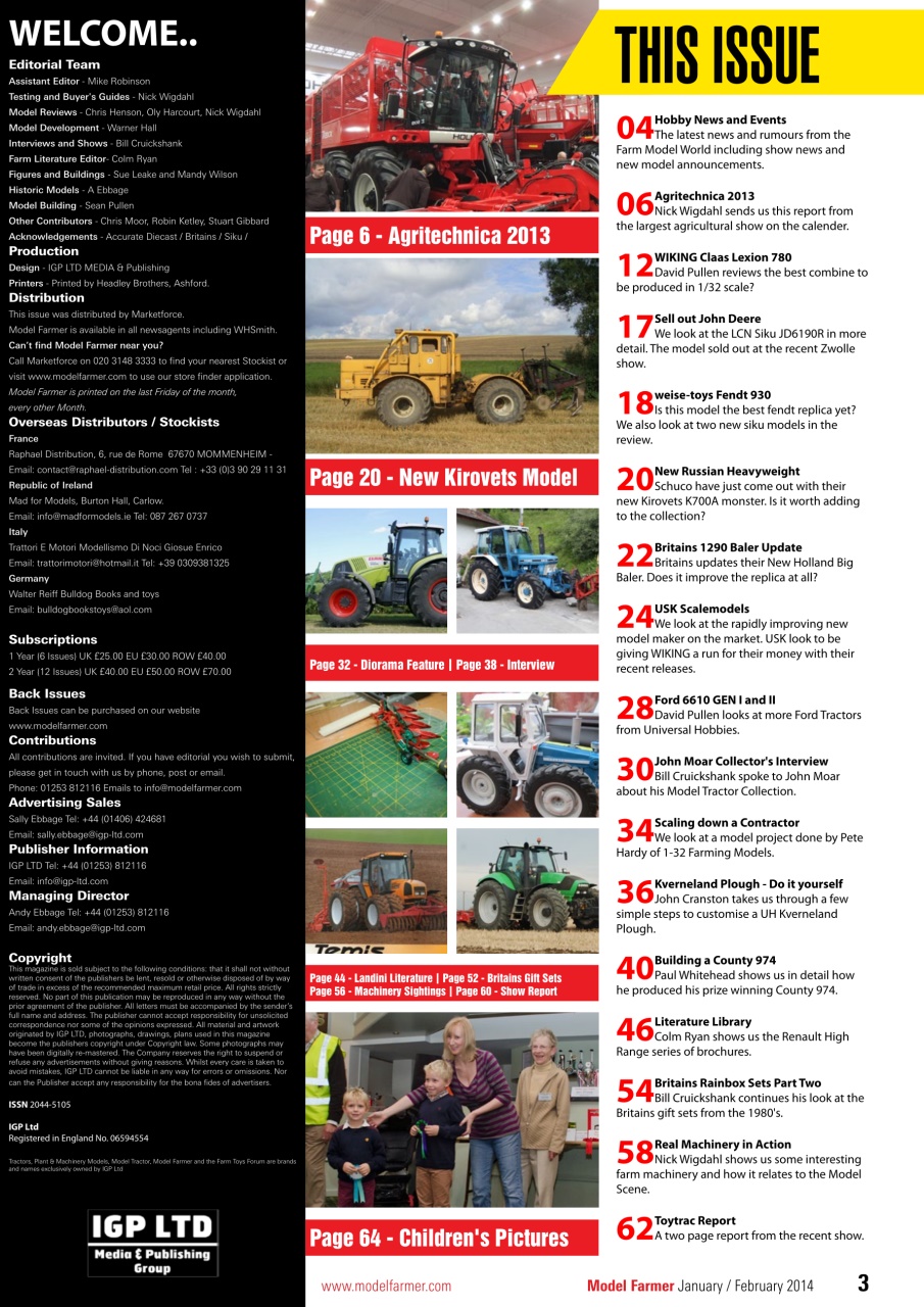 Model Farmer Magazine Preview Pages