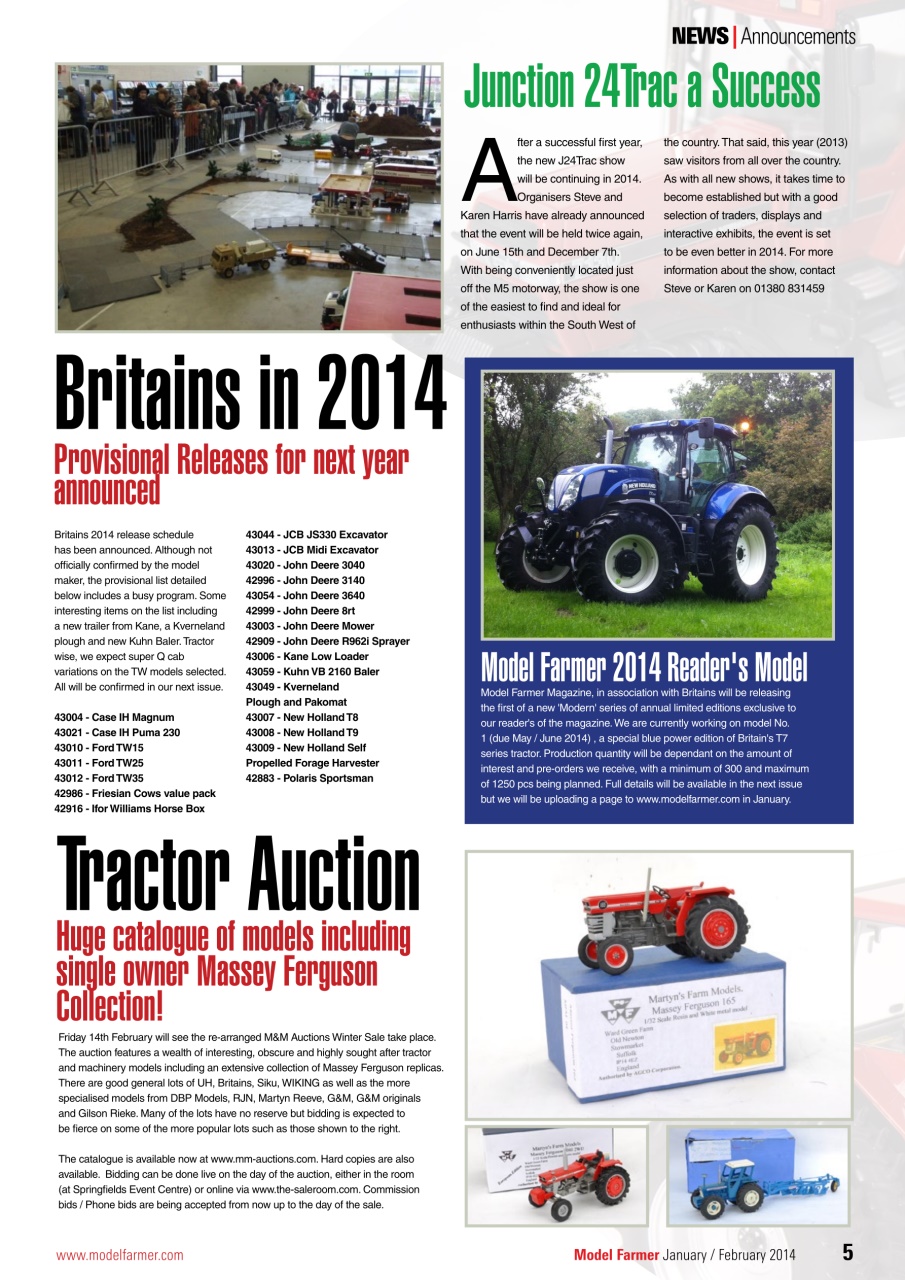 Model Farmer Magazine Preview Pages