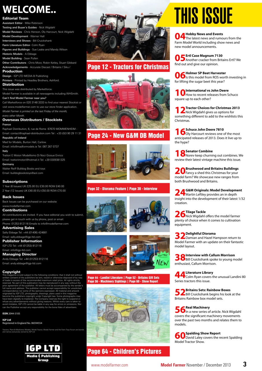 Model Farmer Magazine Preview Pages