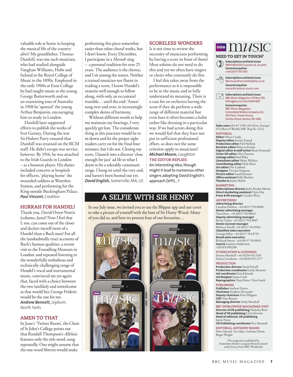 BBC Music Magazine Preview Pages