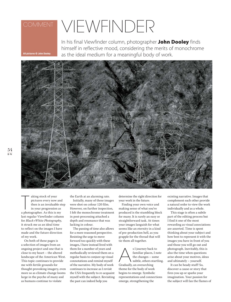 Black+White Photography Preview Pages