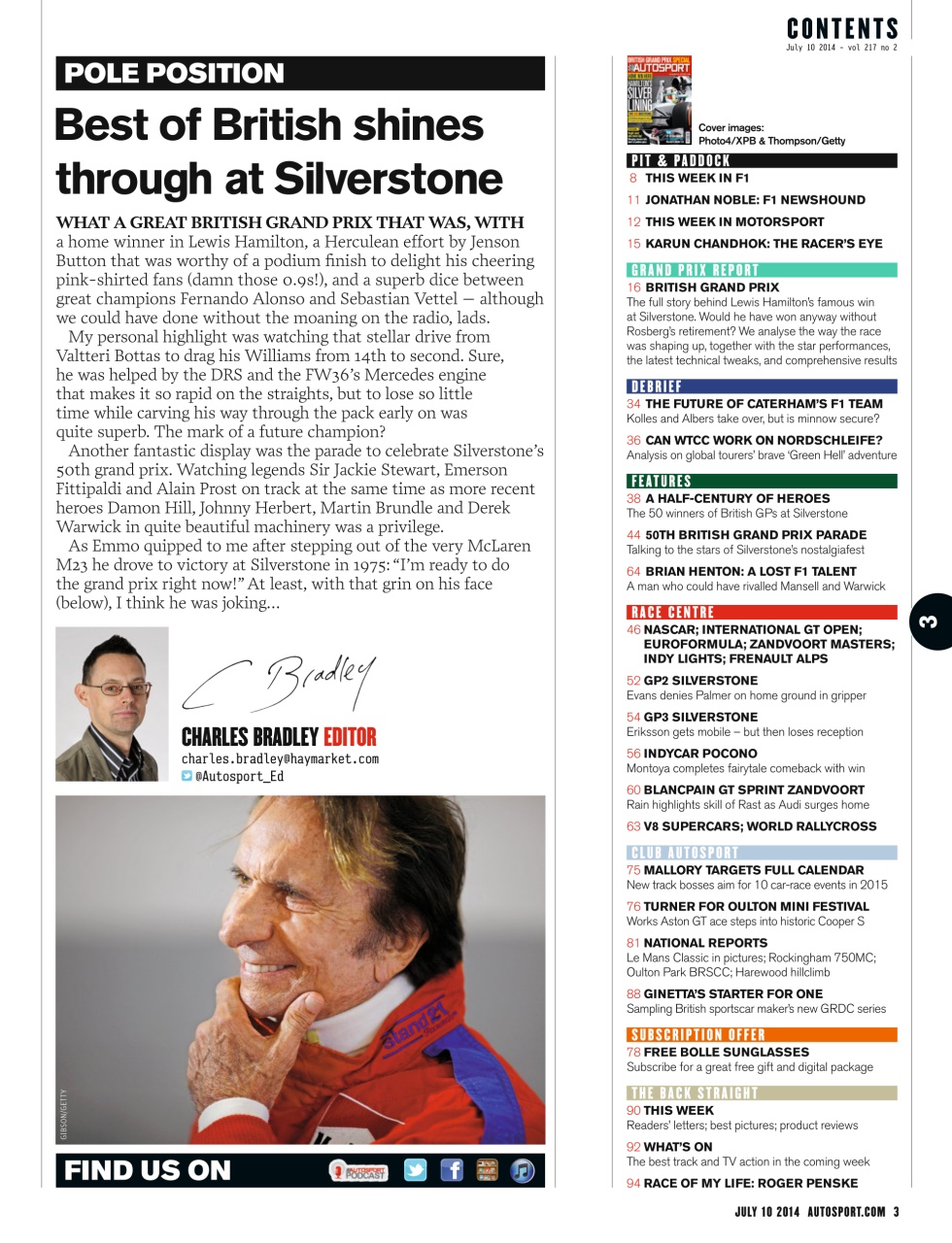 Autosport Preview Pages
