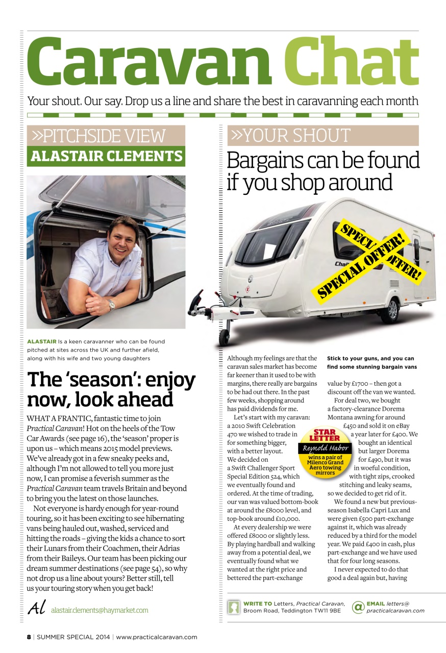 Practical Caravan Preview Pages