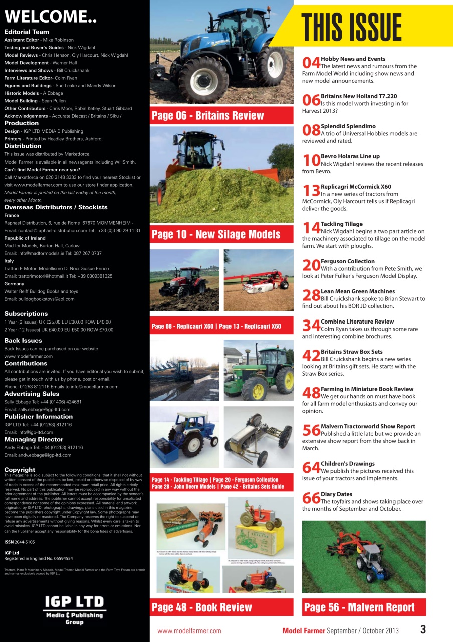 Model Farmer Magazine Preview Pages