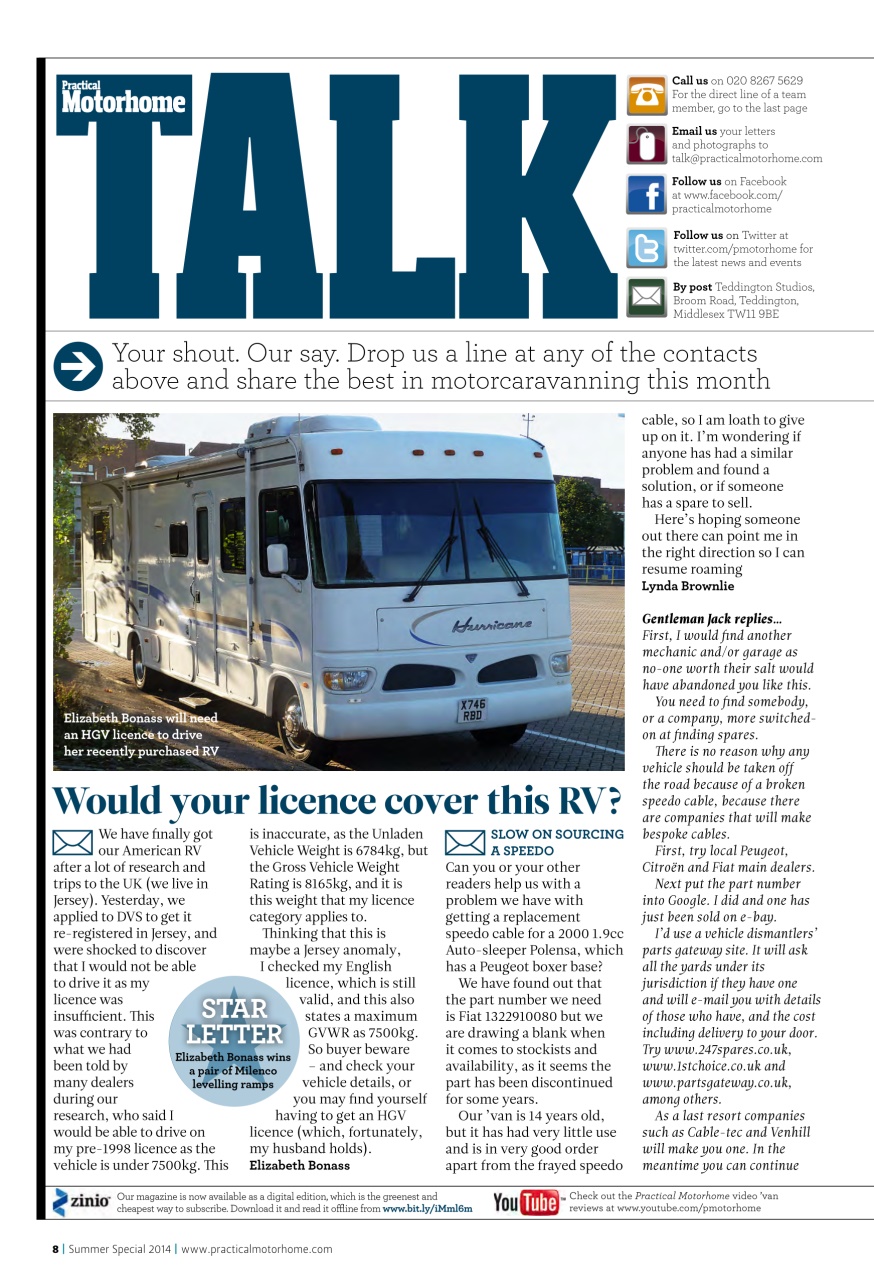Practical Motorhome Preview Pages