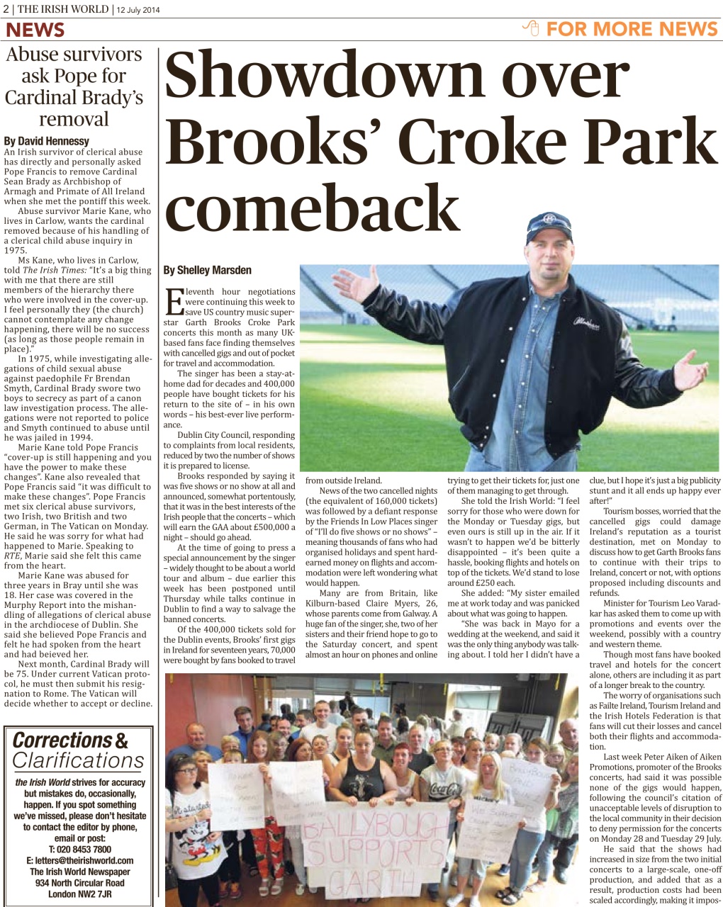 Irish World Preview Pages