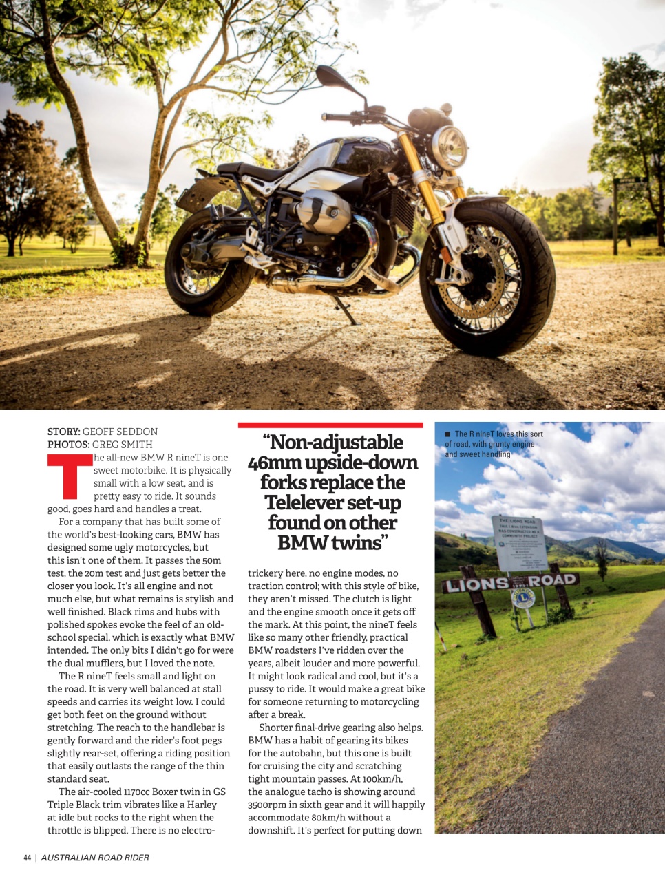 Australian Road Rider Preview Pages